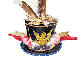 American Horse's top hat, part of the permanent collection